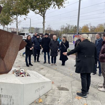 08.11.2024 - Besuch der Partnerlandkreise anl&auml;sslich 35 Jahre Mauerfall