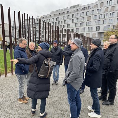 08.11.2024 - Besuch der Partnerlandkreise anl&auml;sslich 35 Jahre Mauerfall