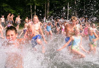 Eine Menge Spa&szlig; bei den Ferienfreizeiten am Stechlin. 