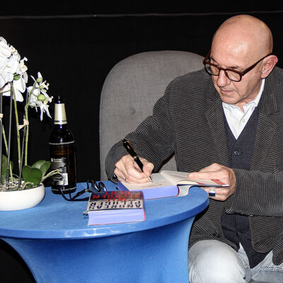 Lesung mit Andreas Pfl&uuml;ger